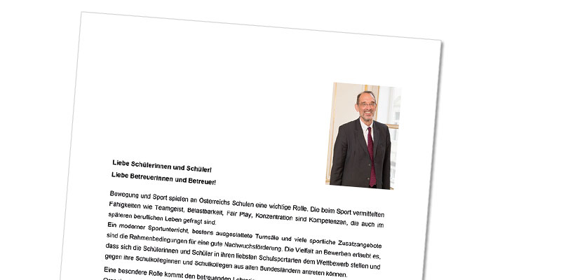 Vorwort Bundesminister Univ.-Prof. Dr. Heinz Fassmann