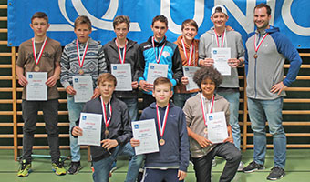 2. Platz LM OÖ HBSC 201617 Burschen