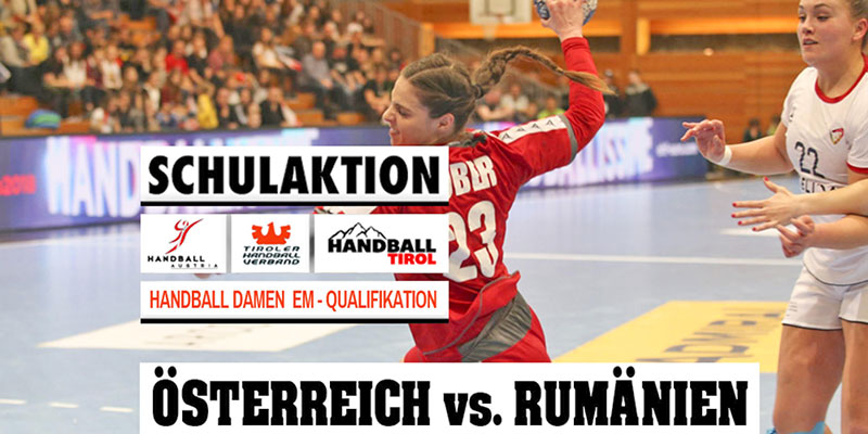 Handball Schulaktion Tirol