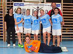Schülerinnen Regionalmeister NMS Waidmansdorf Klagenfurt